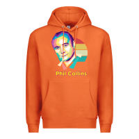 Carrot wpap phil collins rock Premium Hoodie - linhVisuals