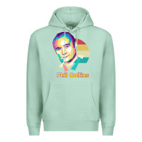 Seafoam wpap phil collins rock Premium Hoodie - linhVisuals