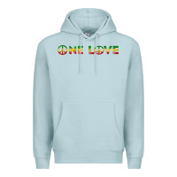 Blue Mist one love rasta reggae music rastafarian lover jamaica peace t shirt Premium Hoodie - linhVisuals