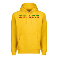 One Love Rasta Reggae Music Rastafarian Lover Jamaica Peace T Shirt Premium Hoodie | Teevron