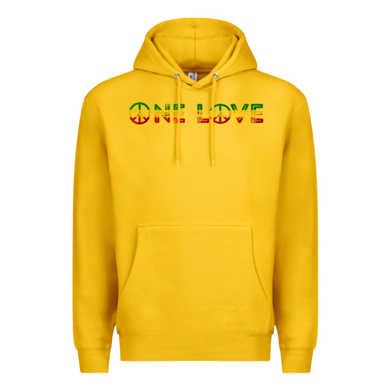 One Love Rasta Reggae Music Rastafarian Lover Jamaica Peace T Shirt Premium Hoodie by linhVisuals | Teevron