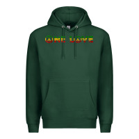 Sports Green one love rasta reggae music rastafarian lover jamaica peace t shirt Premium Hoodie - linhVisuals