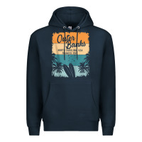 Navy outer banks shirts men women kids obx north carolina nc gift zip hoodi Premium Hoodie - linhVisuals