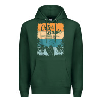 Sports Green outer banks shirts men women kids obx north carolina nc gift zip hoodi Premium Hoodie - linhVisuals