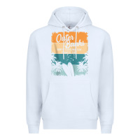 White outer banks shirts men women kids obx north carolina nc gift zip hoodi Premium Hoodie - linhVisuals