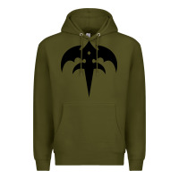 Army Green cool-queensryche-tri-ryche-pen Premium Hoodie - linhVisuals