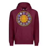 Burgundy talismans   jackie chan adventures Premium Hoodie - linhVisuals