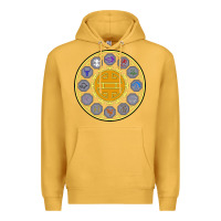 Mustard talismans   jackie chan adventures Premium Hoodie - linhVisuals