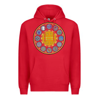 Red talismans   jackie chan adventures Premium Hoodie - linhVisuals