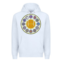 White talismans   jackie chan adventures Premium Hoodie - linhVisuals