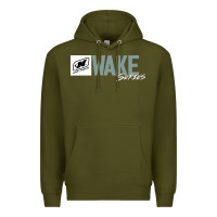 Army Green Nautique Boats Premium Hoodie - linhVisuals