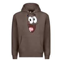 Coffee sponge.bob squa.re.pants patrick face portrait Premium Hoodie - linhVisuals