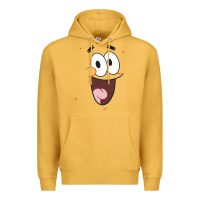 Mustard sponge.bob squa.re.pants patrick face portrait Premium Hoodie - linhVisuals