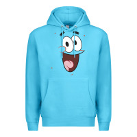 Ocean Blue sponge.bob squa.re.pants patrick face portrait Premium Hoodie - linhVisuals