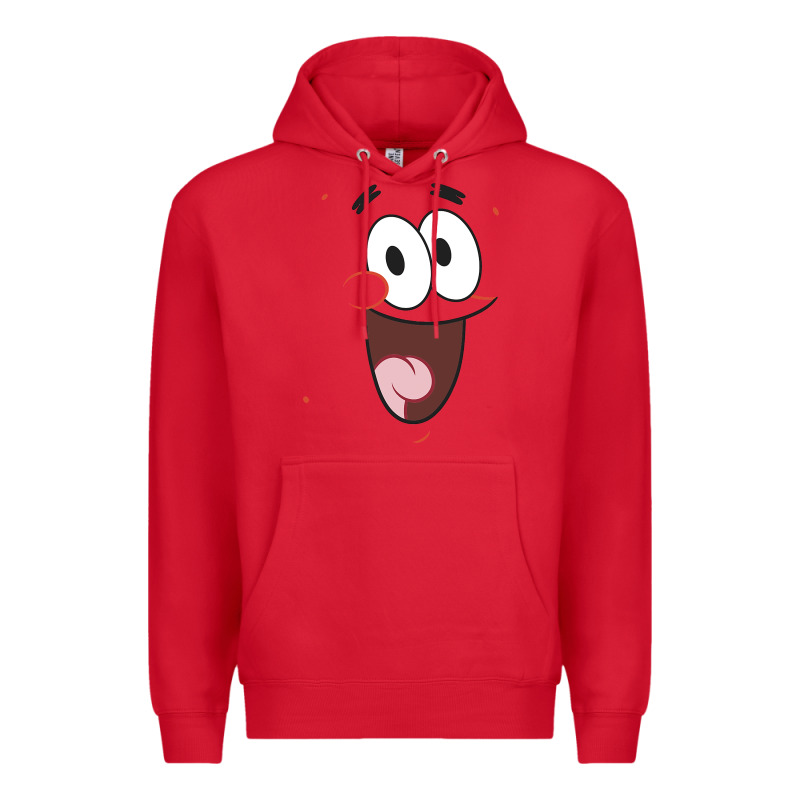 Sponge.bob Squa.re.pants Patrick Face Portrait Premium Hoodie by linhVisuals | Teevron