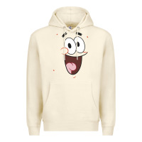 Sandshell sponge.bob squa.re.pants patrick face portrait Premium Hoodie - linhVisuals