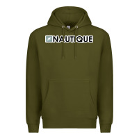 Army Green Nautique Boats Premium Hoodie - linhVisuals