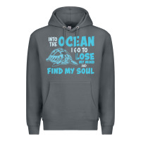 Rock into the ocean i go to find my soul Premium Hoodie - linhVisuals