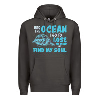 Smoke into the ocean i go to find my soul Premium Hoodie - linhVisuals