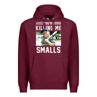 Burgundy the sandlot ham you're killing me smalls portrait Premium Hoodie - linhVisuals