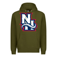 Army Green new hampshire fisher cats Premium Hoodie - linhVisuals