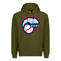 Army Green new hampshire fisher cats Premium Hoodie - linhVisuals