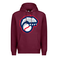Burgundy new hampshire fisher cats Premium Hoodie - linhVisuals
