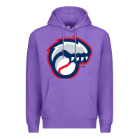 Purple new hampshire fisher cats Premium Hoodie - linhVisuals