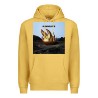 Antique Gold Clear Design Premium Hoodie - linhVisuals