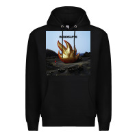 Black Clear Design Premium Hoodie - linhVisuals