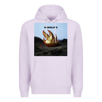Lilac Clear Design Premium Hoodie - linhVisuals