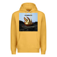 Mustard Clear Design Premium Hoodie - linhVisuals