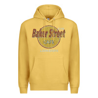 Antique Gold baker street cafe 221b london   sherlock holmes fans Premium Hoodie - linhVisuals