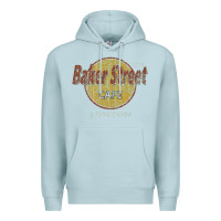Blue Mist baker street cafe 221b london   sherlock holmes fans Premium Hoodie - linhVisuals