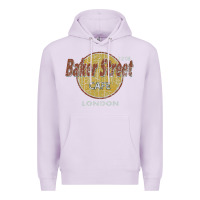 Lilac baker street cafe 221b london   sherlock holmes fans Premium Hoodie - linhVisuals
