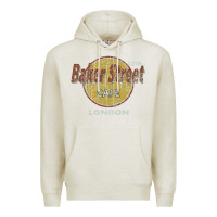 Oatmeal Heather baker street cafe 221b london   sherlock holmes fans Premium Hoodie - linhVisuals