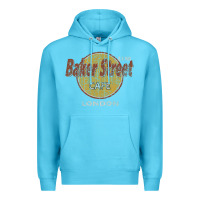 Ocean Blue baker street cafe 221b london   sherlock holmes fans Premium Hoodie - linhVisuals