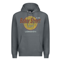Rock baker street cafe 221b london   sherlock holmes fans Premium Hoodie - linhVisuals