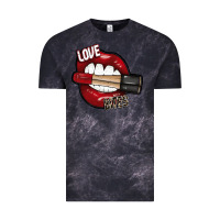 Cloud Black Love Bites Vintage Tee - SublimationCraftShop