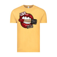 Vintage Mustard Love Bites Vintage Tee - SublimationCraftShop