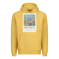 Antique Gold Claude Monet 1888 Premium Hoodie - linhVisuals
