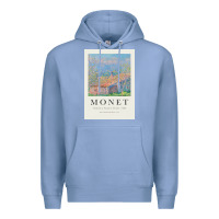 Colony Blue Claude Monet 1888 Premium Hoodie - linhVisuals