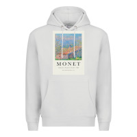 Dove Grey Claude Monet 1888 Premium Hoodie - linhVisuals
