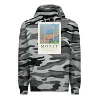 Slate Camo Claude Monet 1888 Premium Hoodie - linhVisuals