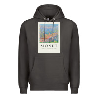 Smoke Claude Monet 1888 Premium Hoodie - linhVisuals