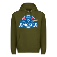 Army Green tennessee smokies Premium Hoodie - linhVisuals