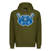 Army Green tennessee smokies Premium Hoodie - linhVisuals