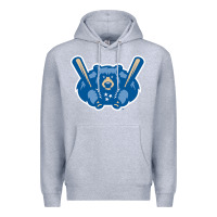Heather Grey tennessee smokies Premium Hoodie - linhVisuals
