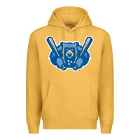 Mustard tennessee smokies Premium Hoodie - linhVisuals