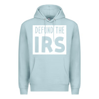 Blue Mist defund the irs Premium Hoodie - linhVisuals